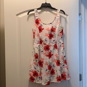 Flirty floral dress